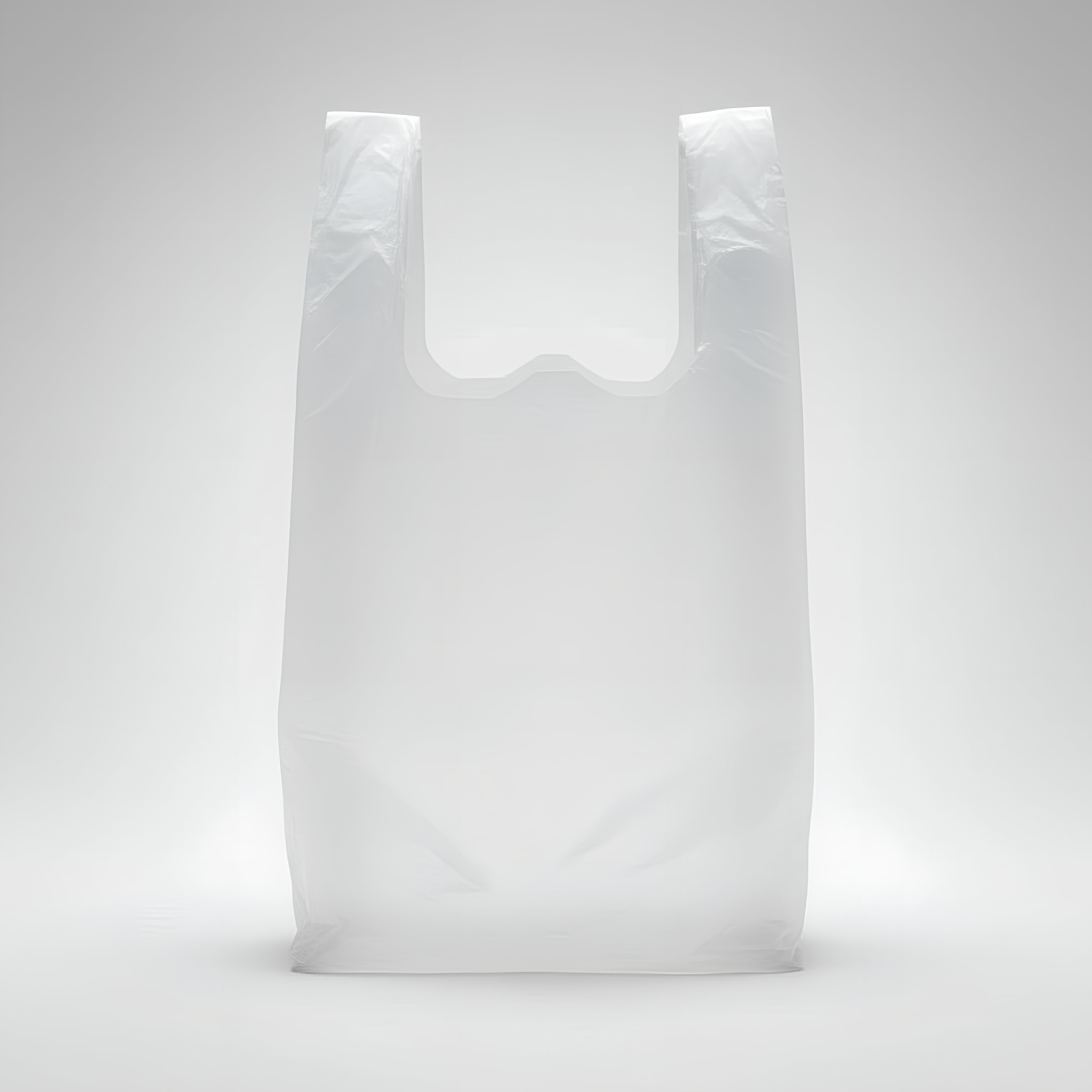 Bolsa Tipo Camiseta Blanca 60x70 cm HDPE 15 Micras | Saco 10.000 Unidades