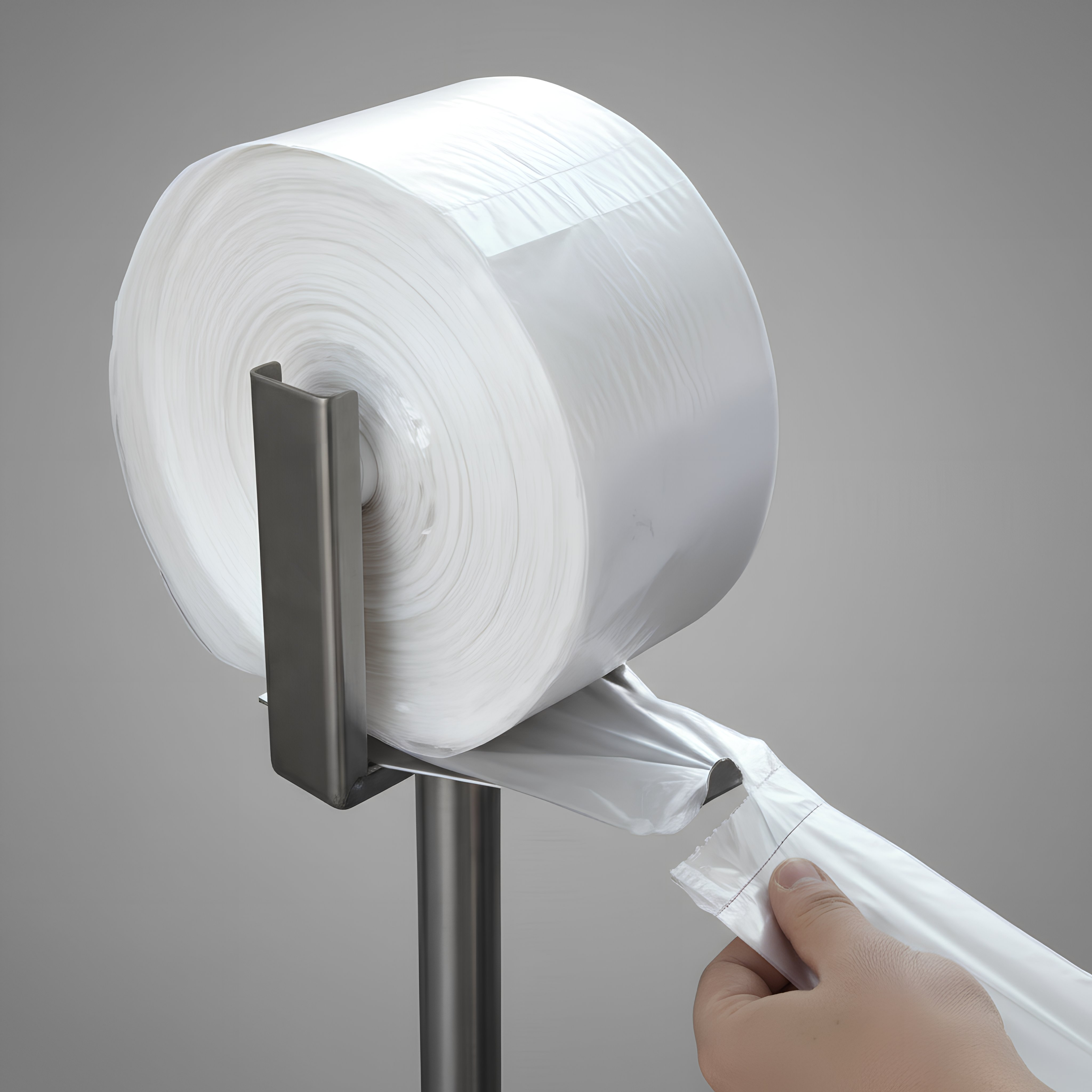Bolsa Tipo Pull Pack Transparente 35x50 cm 8 Micras | 4 Rollos | 700 Unidades