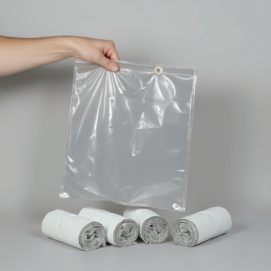 Bolsa Tipo Taco Transparente 30x40 cm HDPE Virgen 9 Micras | Paquete 100 Unidades