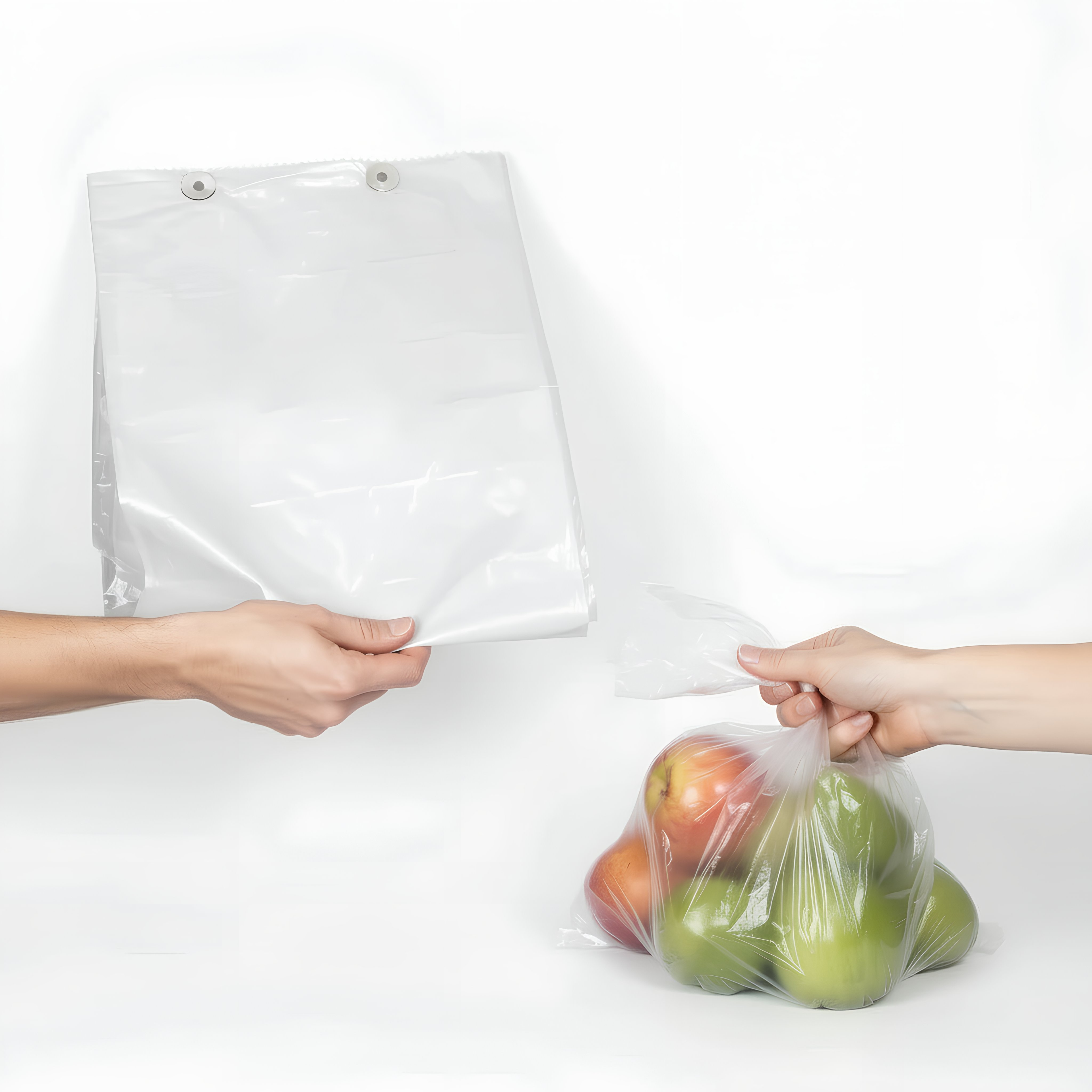 Bolsa Tipo Taco Transparente 30x40 cm HDPE Virgen 9 Micras | Paquete 100 Unidades