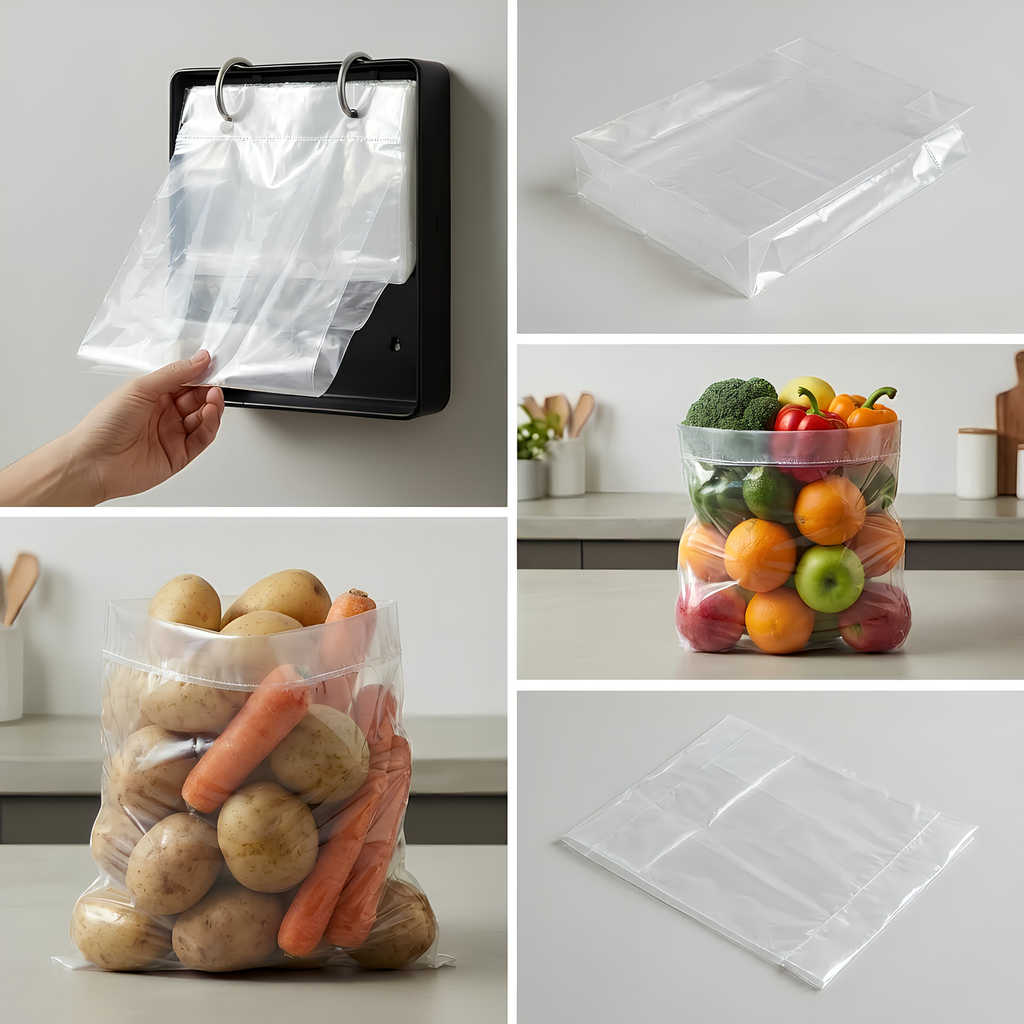 Bolsa Tipo Taco Transparente 20x30 cm HDPE Virgen 9 Micras | Paquete 100 Unidades