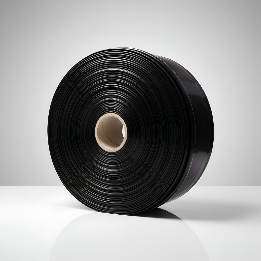 Manga de Riego Negra 8" (30 cm x 110 m) | Polietileno Reciclado 300 Micras