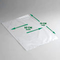 Bolsa Plástica Prepicada en Rollo 50x70 cm HDPE 30 Micras | Rollo 11 kg