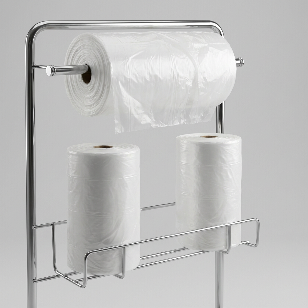 Bolsa Plástica Prepicada en Rollo 50x70 cm HDPE 30 Micras | Rollo 11 kg