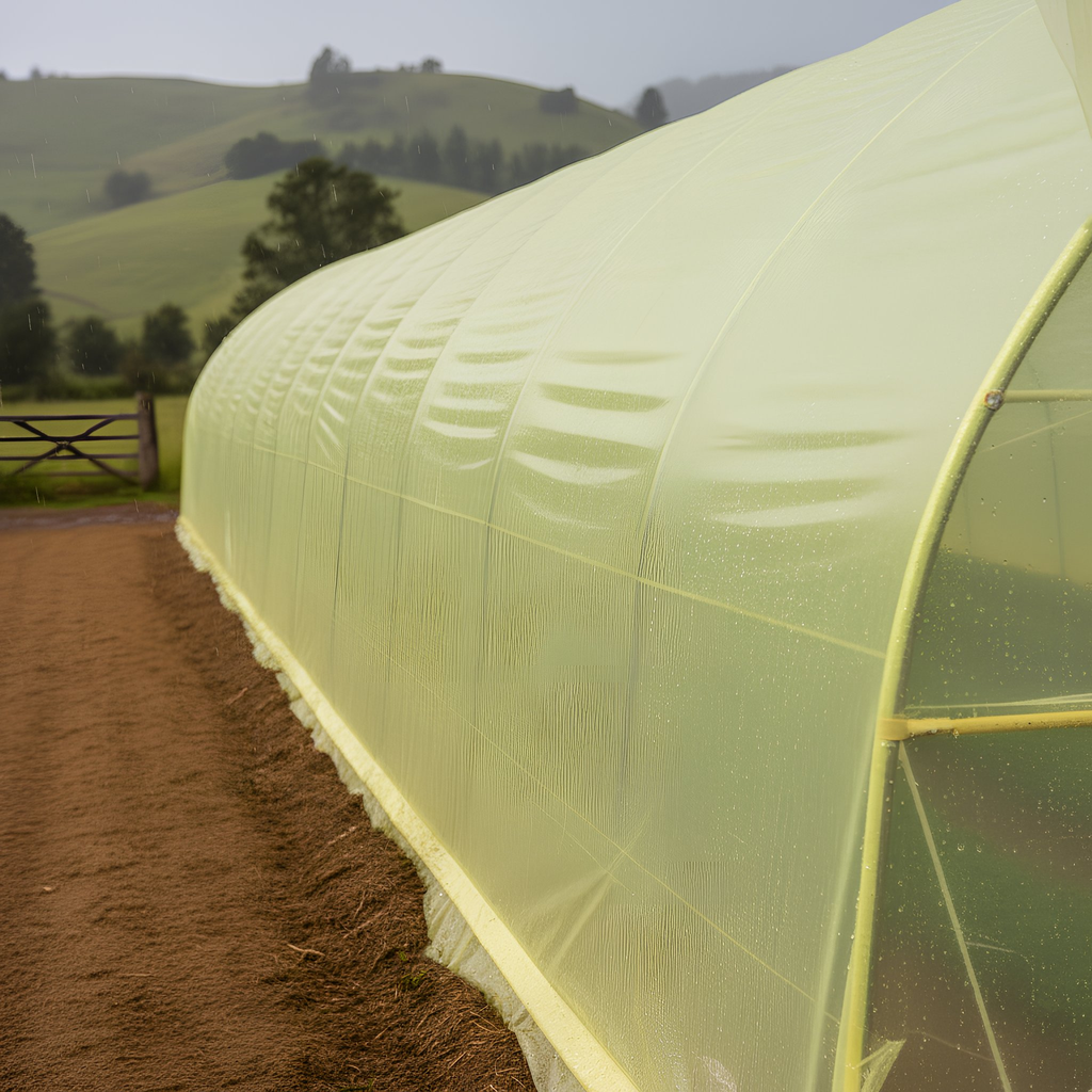 Folio de Plástico para Invernadero 4 x 110 m | UV T1, UV T2 o Térmico | Polietileno Agrícola