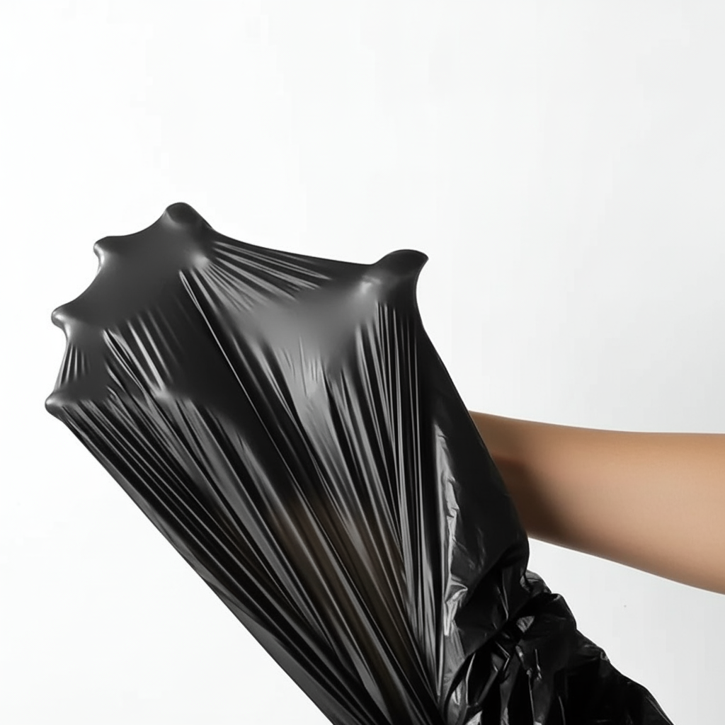 Bolsa de Aseo Industrial Negra 110x130cm - Saco de 130 unidades