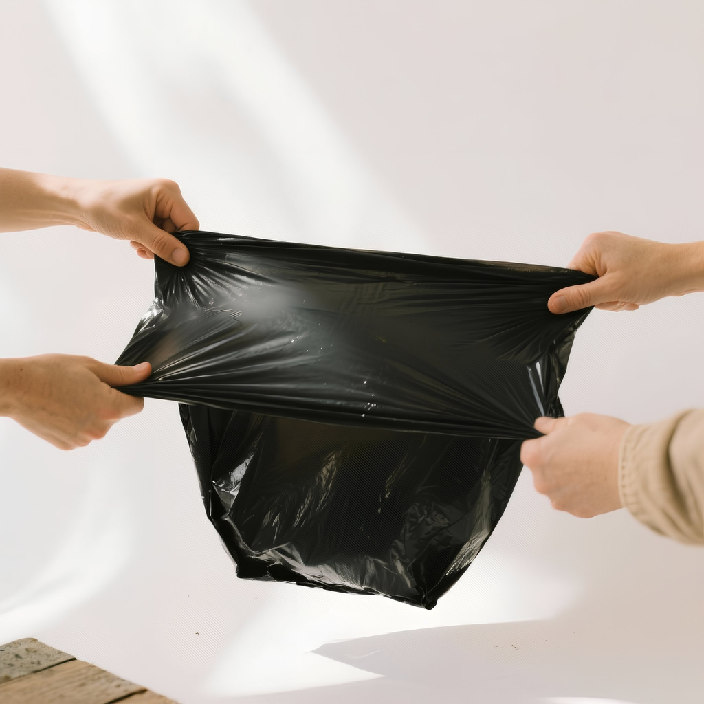 Bolsa de Basura La Florita Rollo Grande 80x110 cm – Saco de 80 rollos (10 unidades por rollo) – Total: 800 bolsas