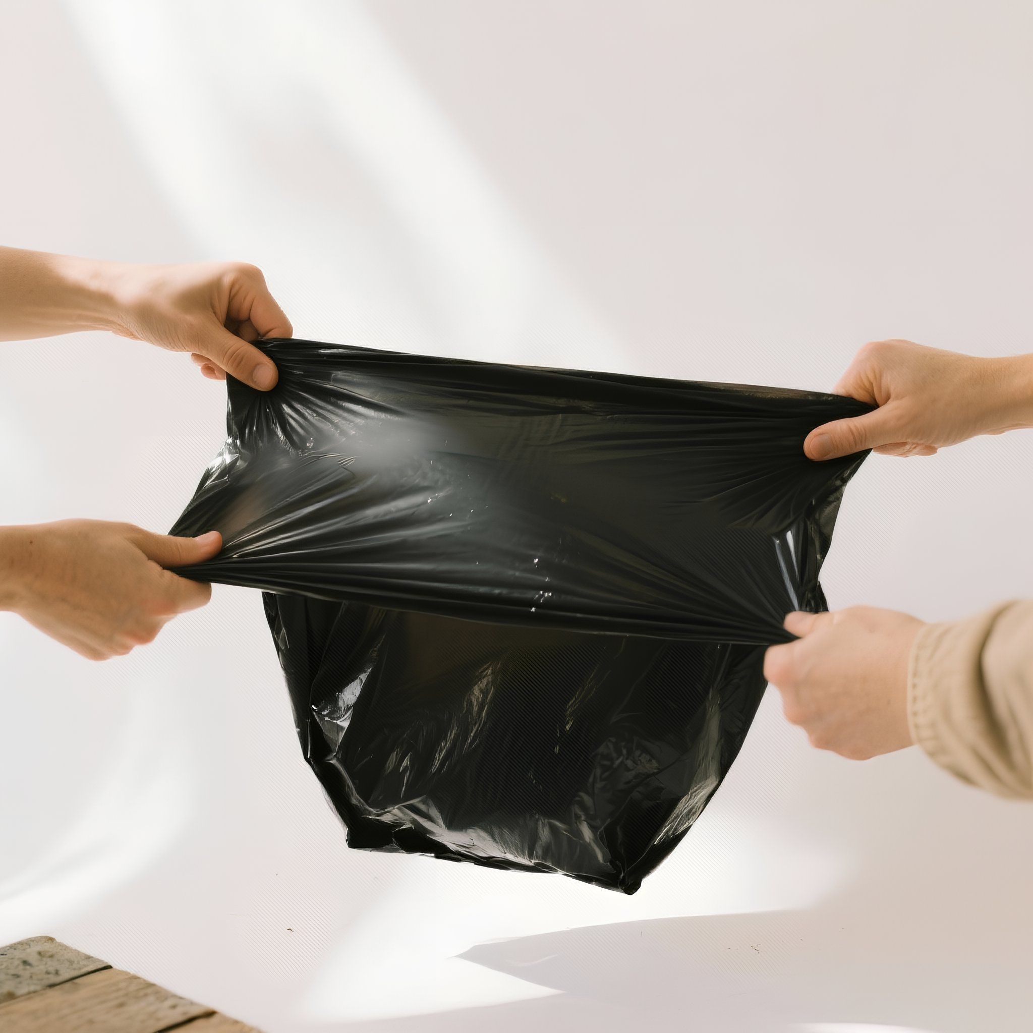 Bolsa de Basura La Florita Rollo Mediana 70x90 cm – Saco de 100 rollos (10 unidades por rollo) – Total: 1.000 bolsas