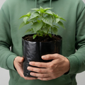 Bolsa para Planta Negra 20x20 cm | Saco 6.500 Unidades